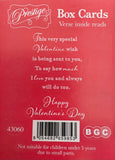 To My Fantastic Boyfriend Valentine's Day Greeting Card In A Box