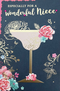 Especially For A Wonderful Niece Birthday Greeting Card