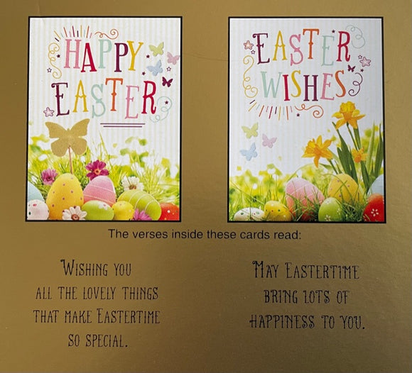Easter Wishes Greeting Cards (10 Pack)