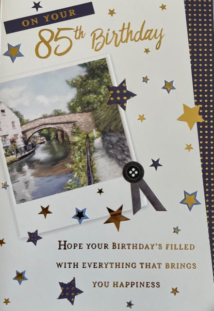 On Your 85th Birthday Greeting Card