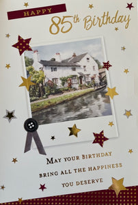 Happy 85th Birthday Greeting Card