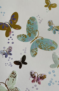 Butterflies Blank Greeting Card
