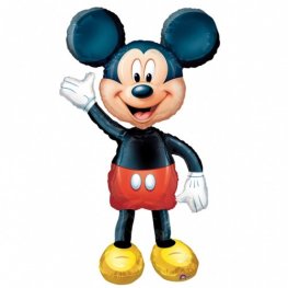 Mickey Mouse Helium Filled Air Walker Foil Balloon