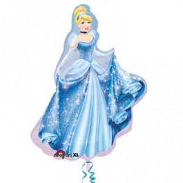 Disney Princess Cinderella Supershape Helium Filled Foil Balloon