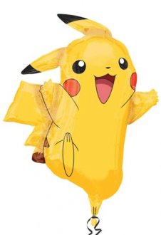 Pokemon Pikachu Supershape Helium Filled Foil Balloon