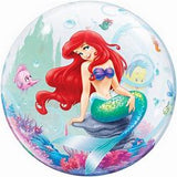 Disney Princess The Little Mermaid Ariel 2-Sided Helium Filled Single Bubble Balloon