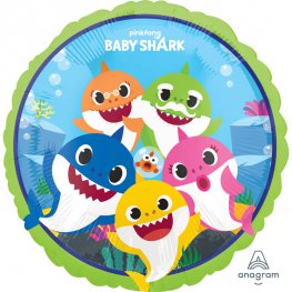 Baby Shark Helium Filled Foil Balloon