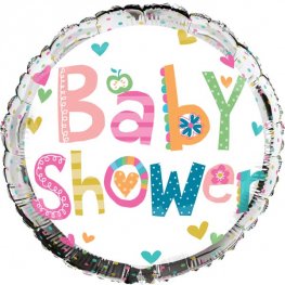 Baby Shower Helium Filled Foil Balloon
