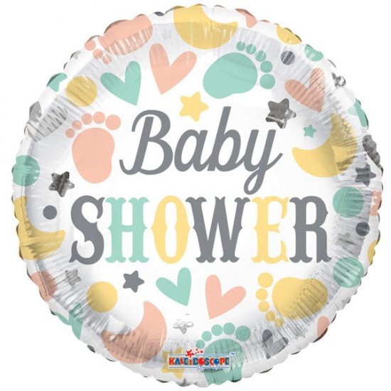Baby Shower Elements Helium Filled Foil Balloon