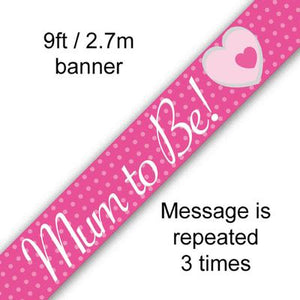 Mum To Be Banner