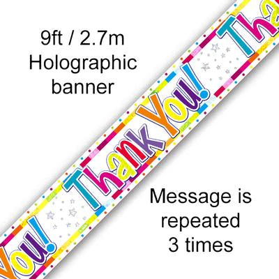 Thank You Banner
