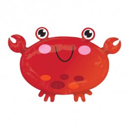 Crab Junior Shape Helium Filled Foil Balloon