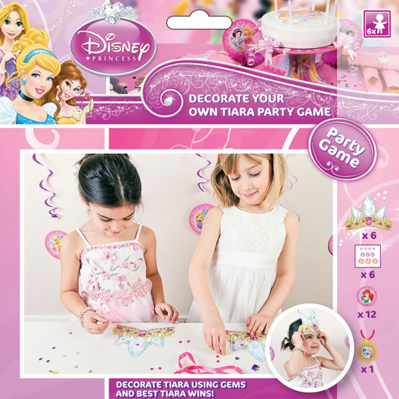 Disney Princess Decorate Your Own Tiara Party Game