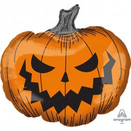 Halloween Pumpkin Supershape Helium Filled Foil Balloon