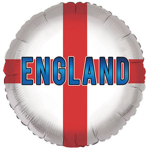 England Flag Football Helium Filled Foil Balloon