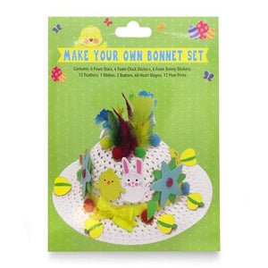 Children's Easter Bonnet And Bonnet Decorating Kit