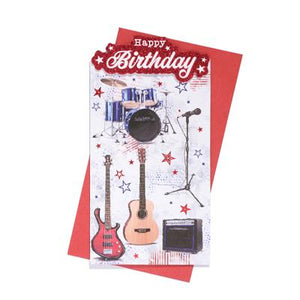 Happy Birthday Music Greeting Card