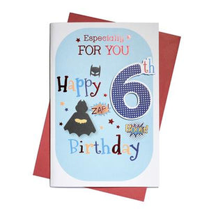 Especially For You Happy 6th Birthday Greeting Card