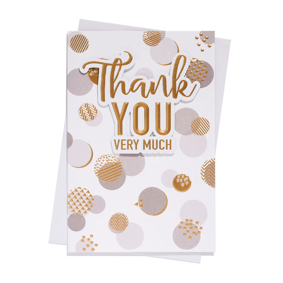 Thank You Very Much Greeting Card