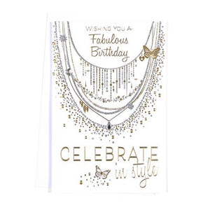 Wishing You A Fabulous Birthday Greeting Card