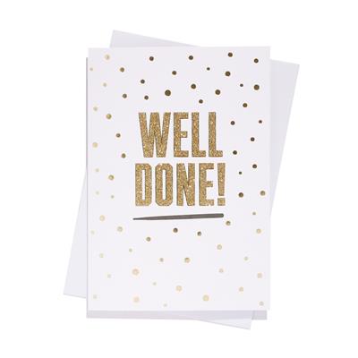 Well Done Greeting Card