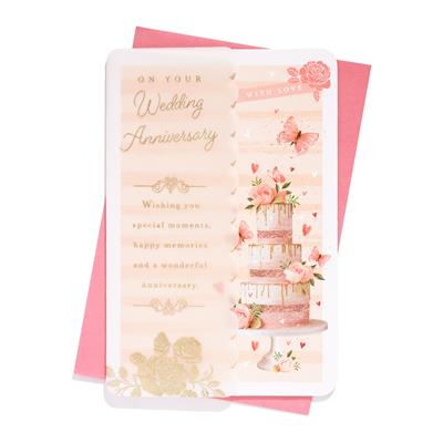 On Your Wedding Anniversary Greeting Card