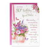 On Your 80th Birthday Greeting Card