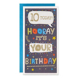 10 Today Birthday Greeting Card