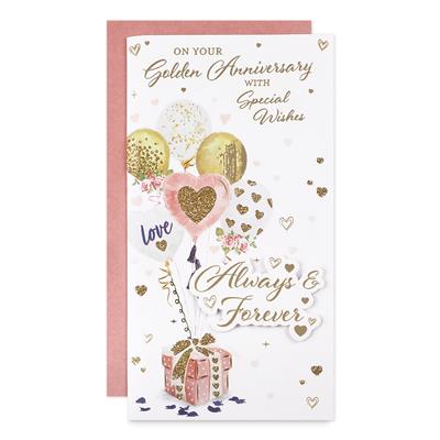 On Your Golden Anniversary Greeting Card