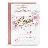 Congratulations On Your Anniversary Greeting Card