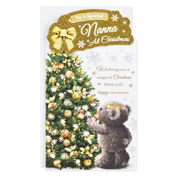 To A Special Nanna Christmas Greeting Card