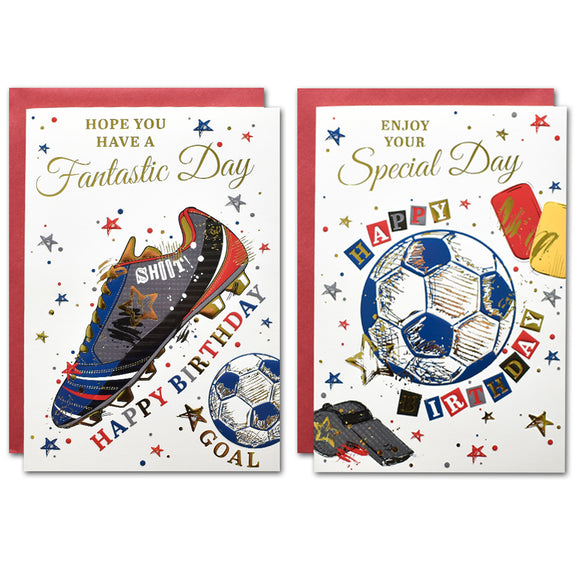 Football Birthday Greeting Card