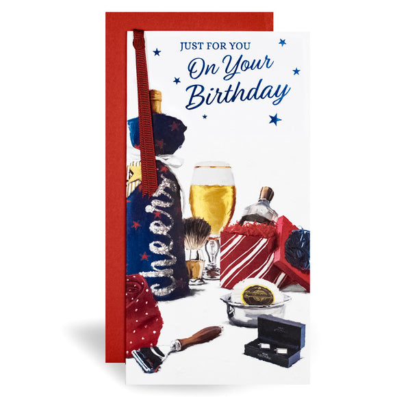 On Your Birthday Cheers Birthday Greeting Card