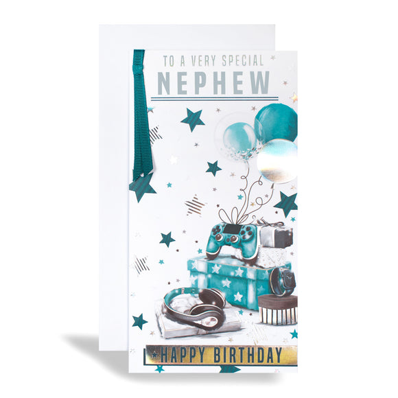 To A Very Special Nephew Birthday Greeting Card