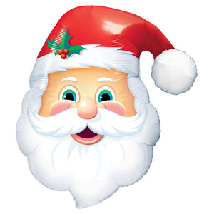 Jolly Santa Supershape Helium Filled Foil Balloon