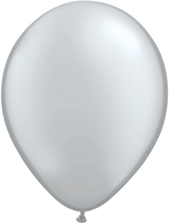 Silver Latex Balloon (Sold loose)