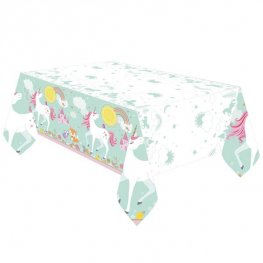 Magical Unicorn Plastic Tablecover