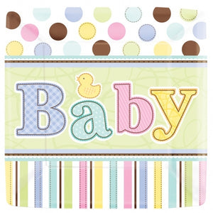 Tiny Bundle Baby Paper Party Plates x18