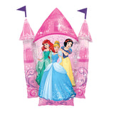 Disney Princess Double Sided Castle Supershape Helium Filled Foil Balloon