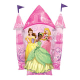 Disney Princess Double Sided Castle Supershape Helium Filled Foil Balloon
