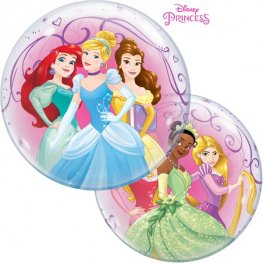 Disney Princess 2-Sided Helium Filled Single Bubble Balloon