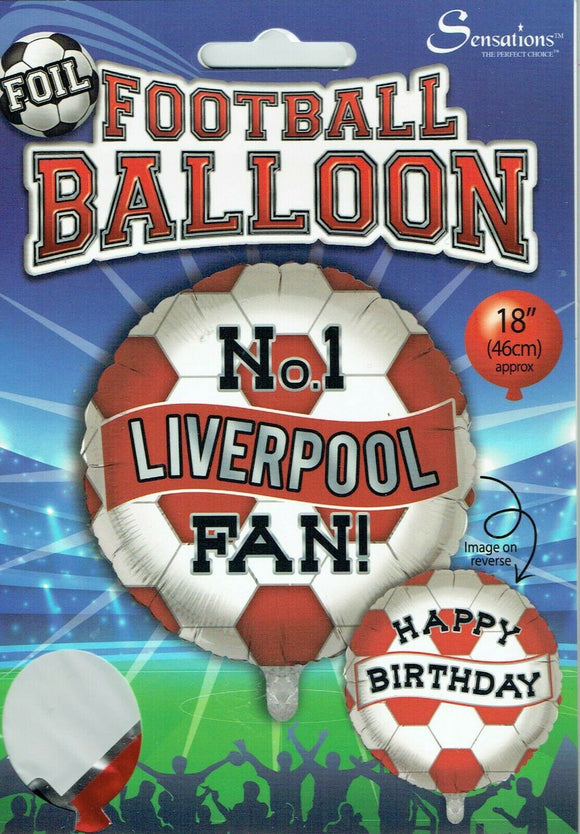 No. 1 Liverpool Fan Helium Filled Foil Balloon