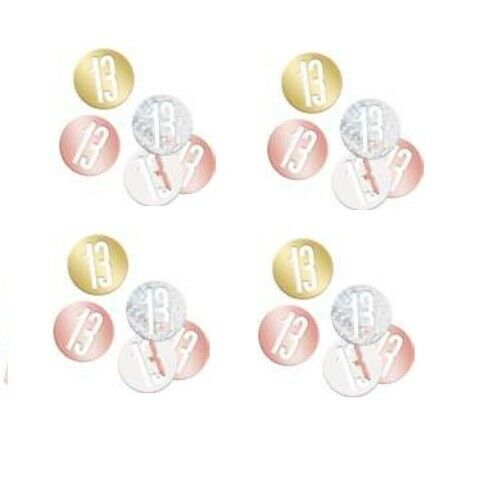 Rose Gold Age 13 Confetti 14g